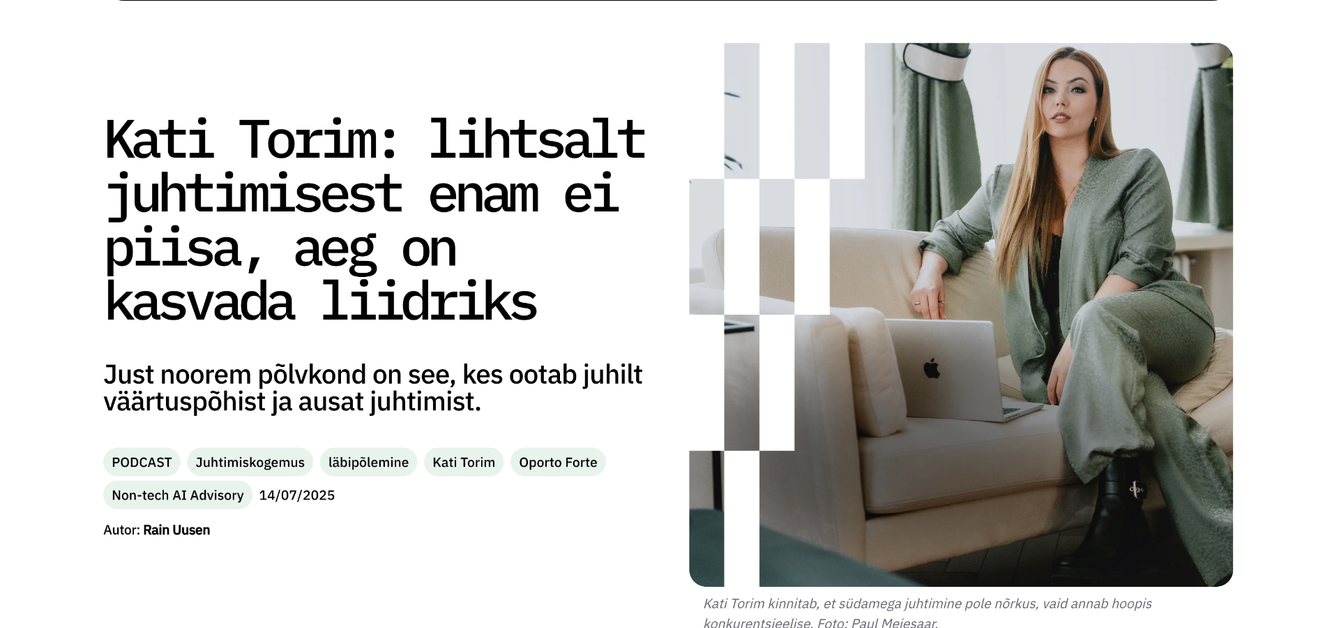 Visionest – liidriks